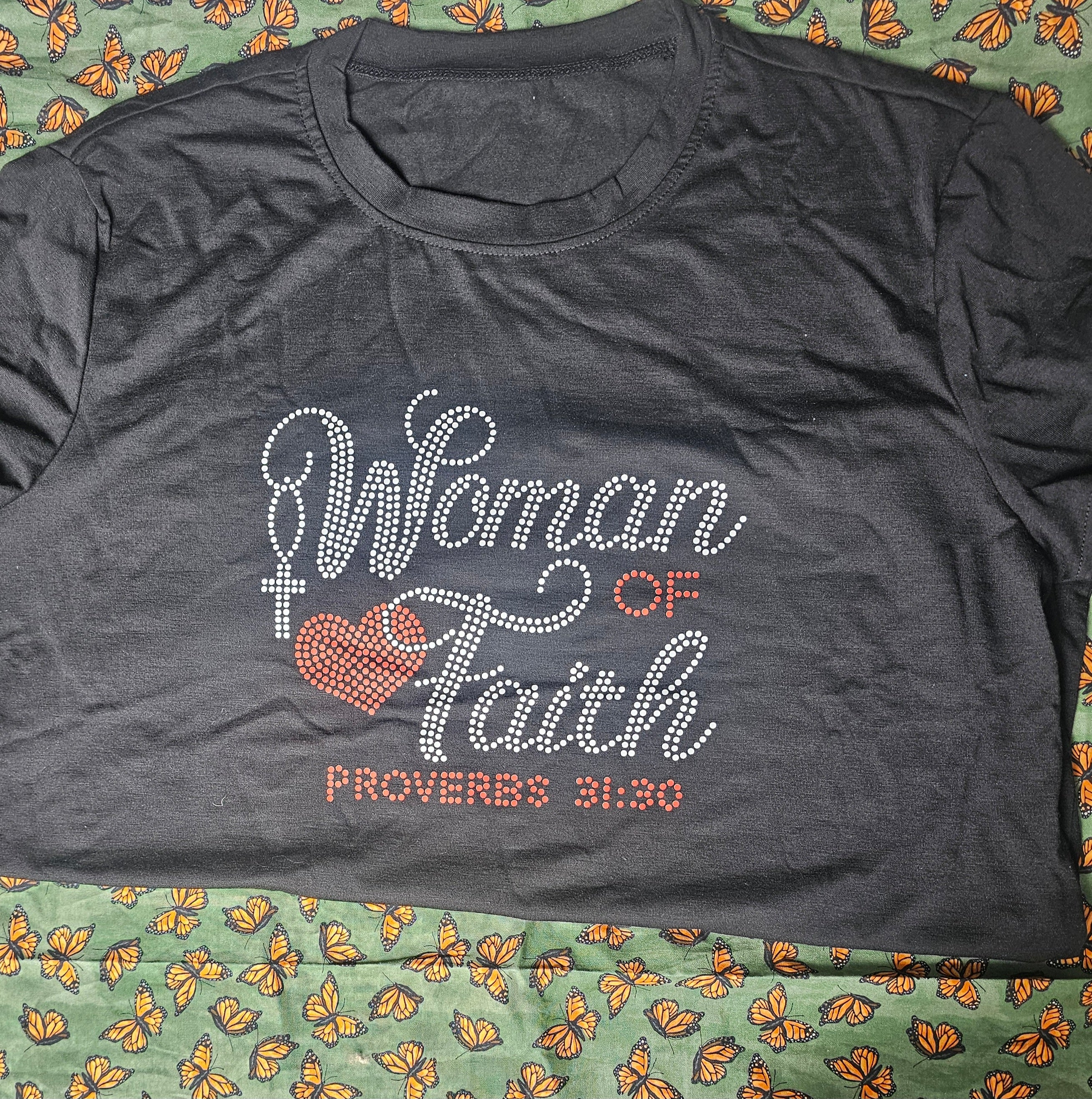 WOMAN OF FAITH T-SHIRT