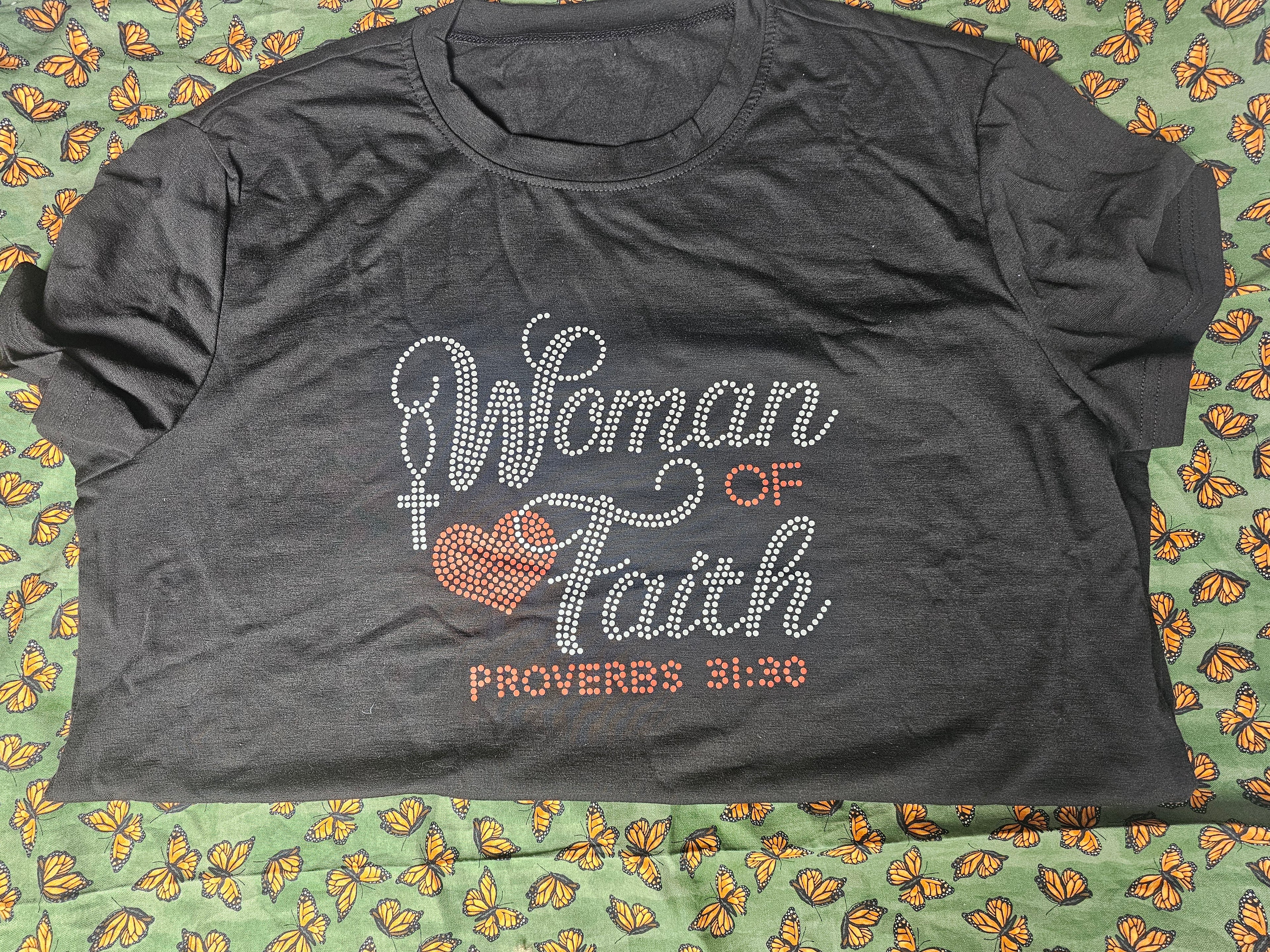 WOMAN OF FAITH T-SHIRT